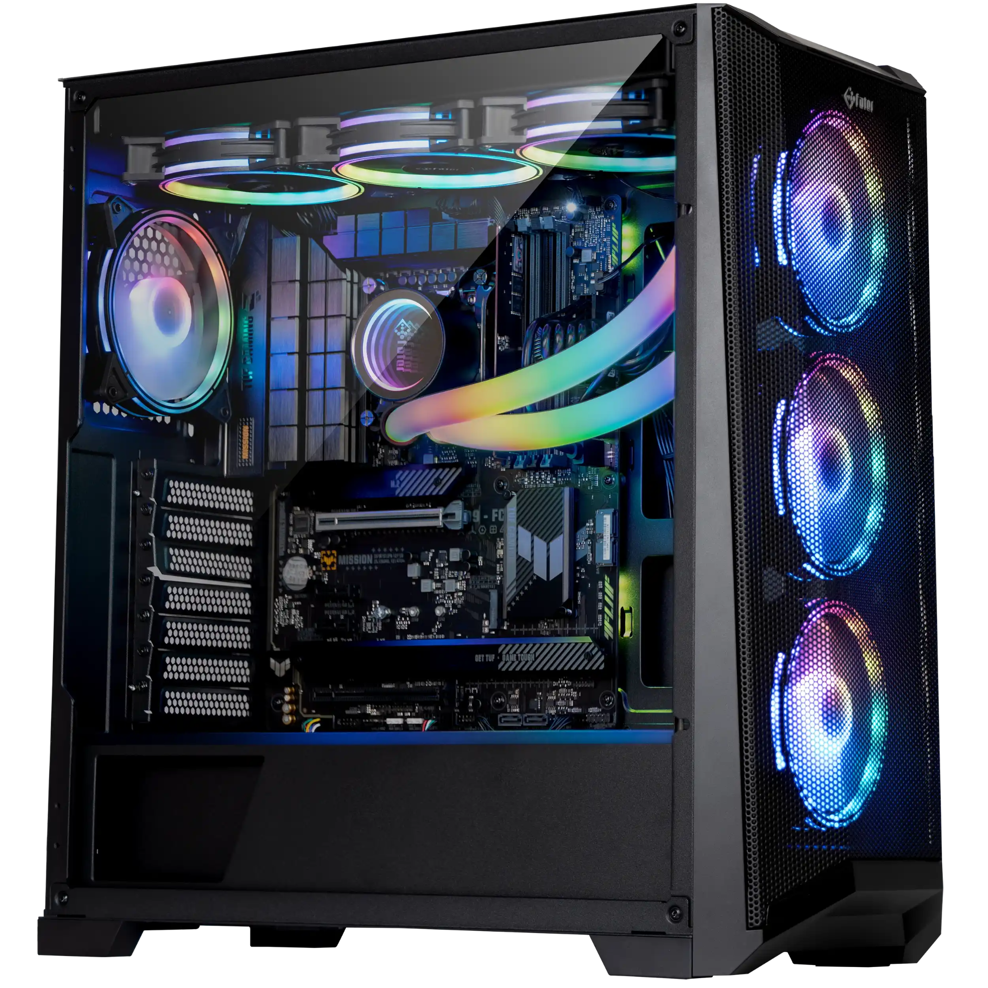 کیس اسمبل شده گیمینگ حرفه ای فاطر سری دایموند مدل Fater FS-Gaming pro