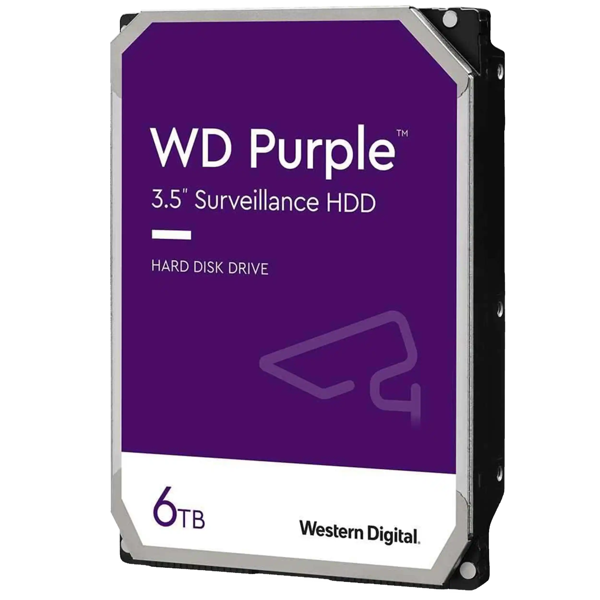 تصویر  هارد اینترنال وسترن دیجیتال Purple Surveillance مدل Western Digital WD64PURZ ظرفیت 6 ترابایت