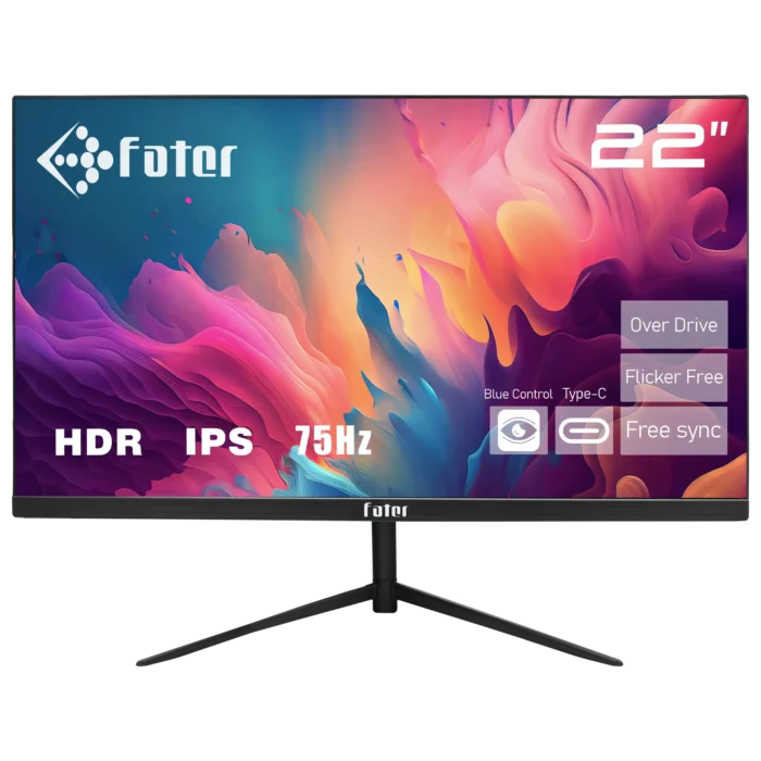 مانیتور اداری 22 اینچ فاطر مدل Fater F22-075B3