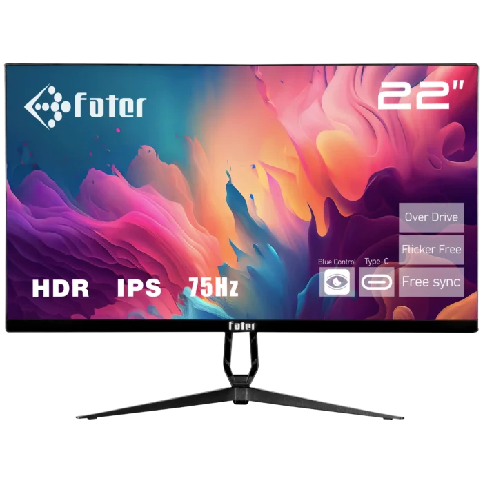 مانیتور اداری 22 اینچ فاطر مدل Fater F22-075B4
