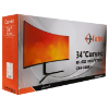 مانیتور گیمینگ خمیده 34 اینچ 3K اولتراواید فاطر مدل Fater C34-165B1
