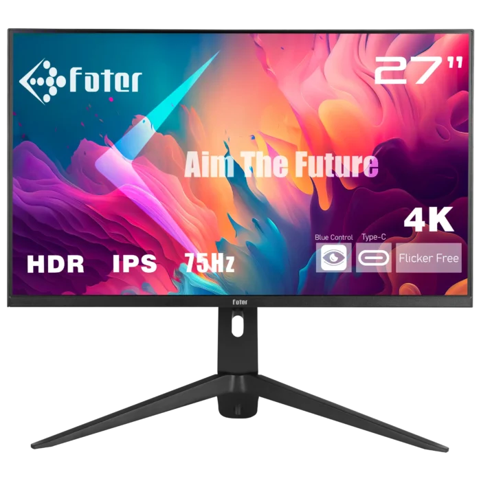 مانیتور گیمینگ 27 اینچ 4K فاطر مدل Fater F27-04KB2