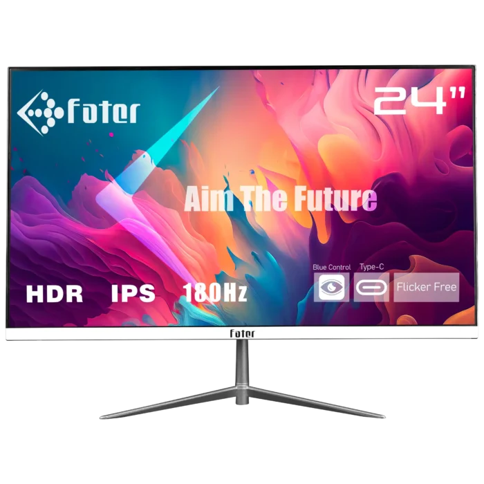 مانیتور گیمینگ 24 اینچ 180 هرتز فاطر مدل Fater F24-180W2
