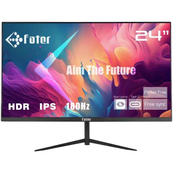 مانیتور گیمینگ 24 اینچ 180 هرتز فاطر مدل Fater F24-180B2